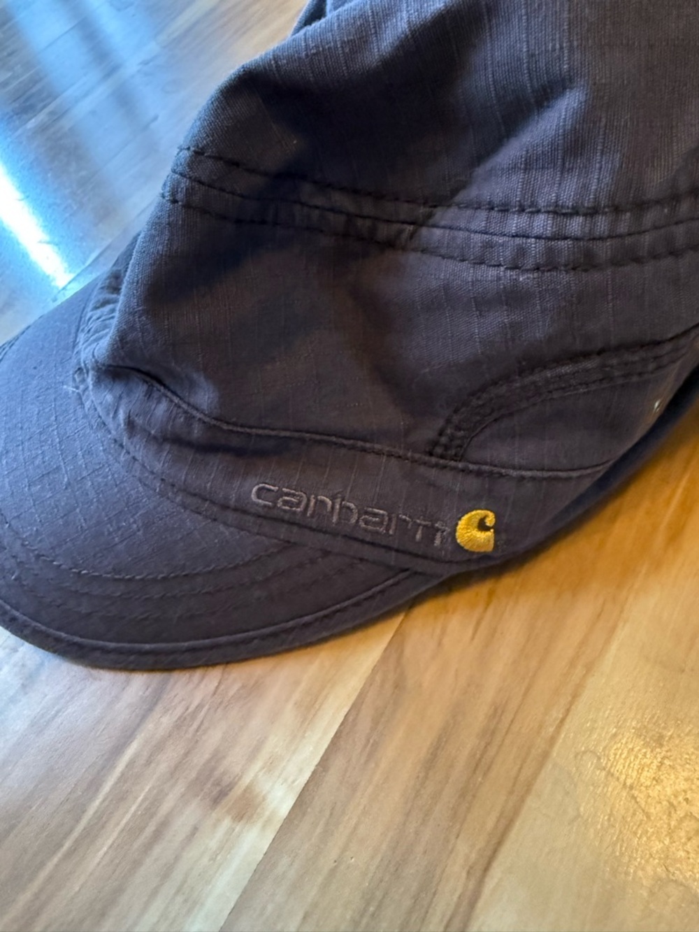 Carhartt Men's Grey Canvas Military Cap - Picture 2 of 6